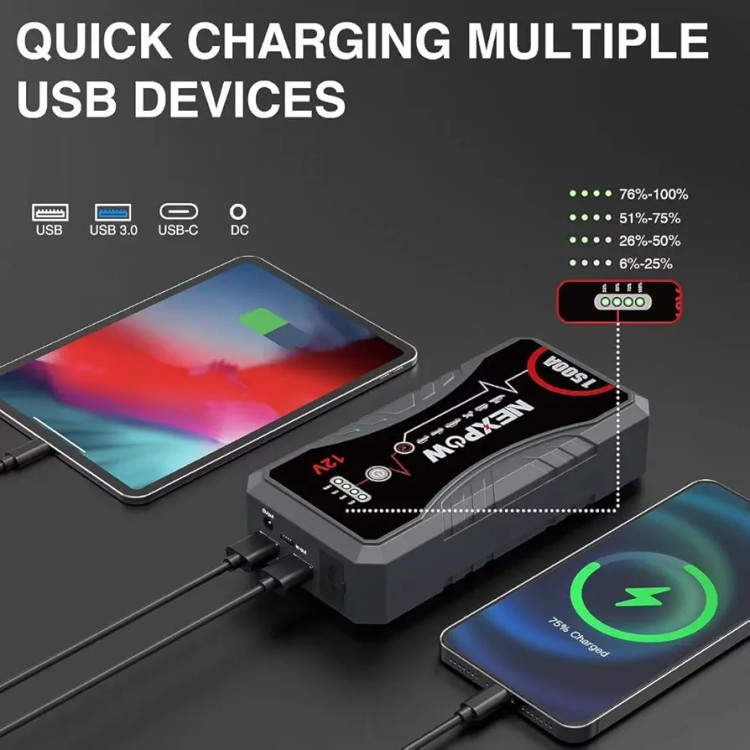 جامپ استارتر 1500 آمپر