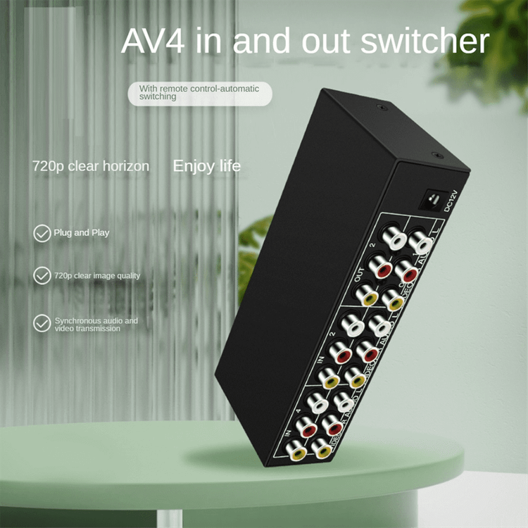 قیمت اسپلیتر AV با ریموت