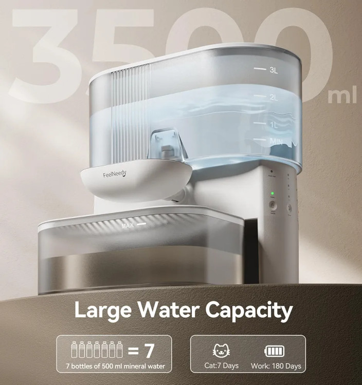 بهترین فواره آب گربه بیسیم