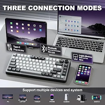 کیبورد گیمینگ RGB بیسیم