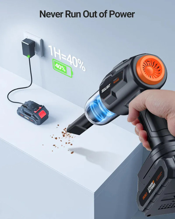 مینی جارو شارژی بی سیم