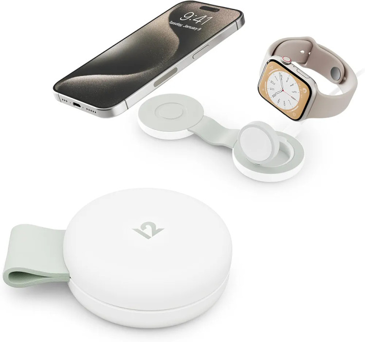 شارژر همزمان آیفون و اپل واچ