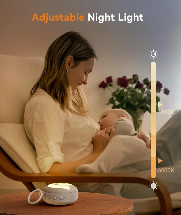 نویز سفید قابل حمل برای خواب نوزاد