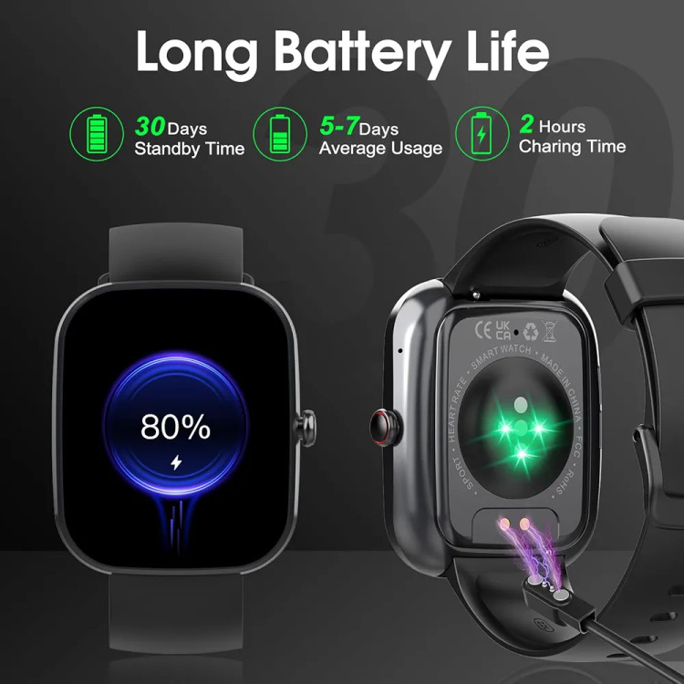 ساعت هوشمند با پایش ضربان قلب