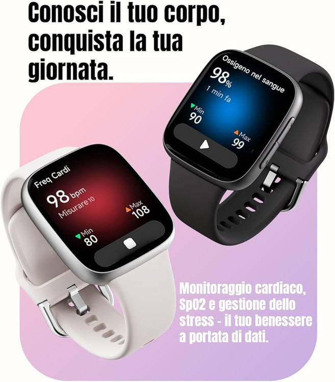 ساعت هوشمند ورزشی AMOLED