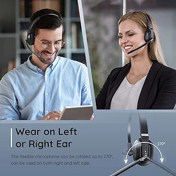 هدست بلوتوثی با میکروفون نویز کنسلینگ