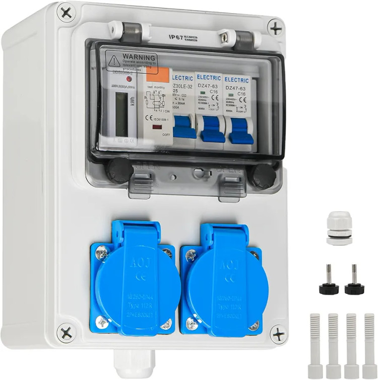 جعبه توزیع برق دیواری، Wall Power Distributor، پریز صنعتی