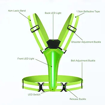 جلیقه دوچرخهسواری شب