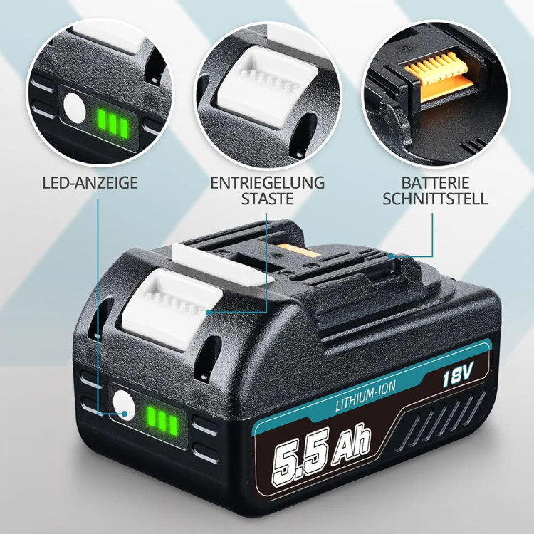 باتری سازگار با ابزار Makita