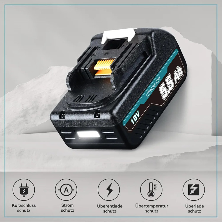 باتری لیتیوم یونی ۱۸ ولت