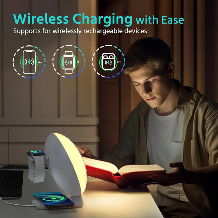 شارژر بیسیم ۳ در ۱