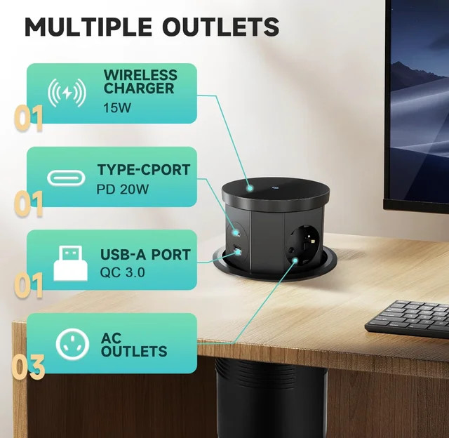 استیشن شارژ رومیزی