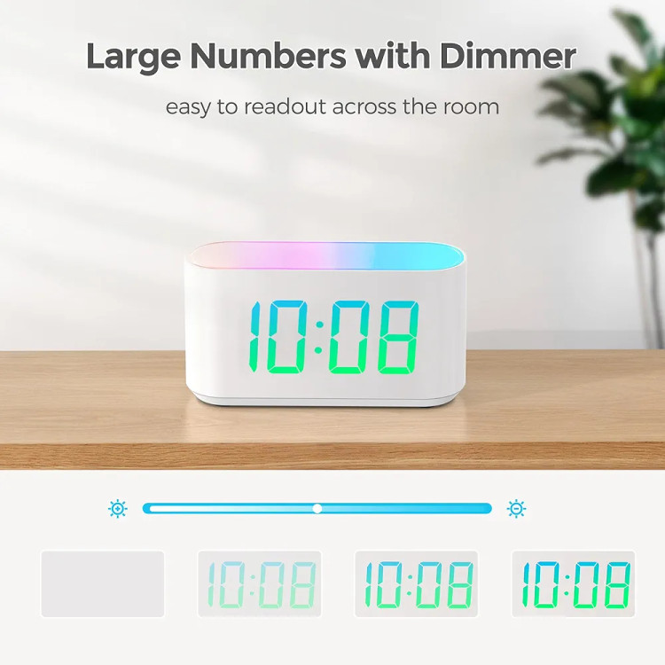 LED ساعت زنگدار رنگی